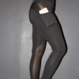 Bella Mesh Full Length Leggings/Tights Black