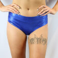 Royal Blue sparkle Naughty Fit Shorts