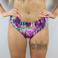 Mystic Pink BRAZIL Fit Scrunchie Bum Shorts