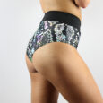 Pastel Python High Waisted BRAZIL Scrunchie Bum Shorts